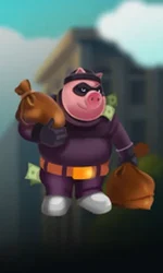 Gangsta Piggy: Hold and Win